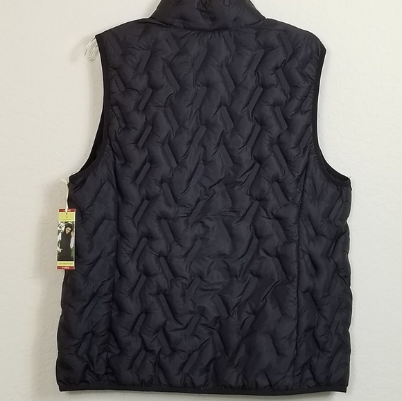 TANGERINE BNWT Puffer Vest Quilted Black - Picture 6 of 8